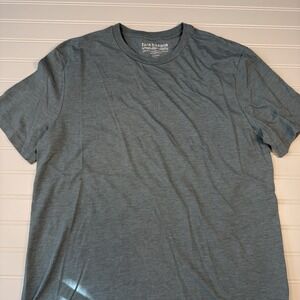 Fair Harbor Short‎ Sleeve T-Shirt Men's Medium Green Recycled Polyester EUC